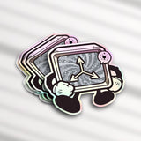 JTHREECONCEPTS RELFECTIVE HOLO STICKER