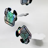 JTHREECONCEPTS RELFECTIVE HOLO STICKER